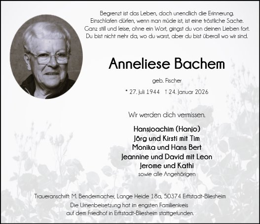 Anneliese Bachem