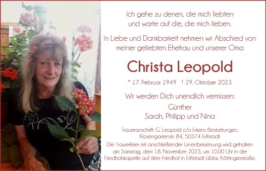 Christa Leopold