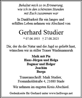Gerhard Studier