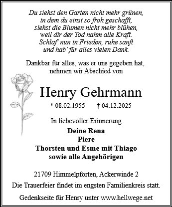 Henry Gehrmann