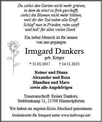 Irmgard Dankers