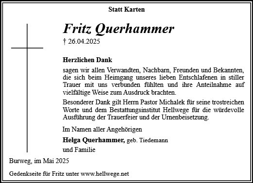 Fritz Querhammer
