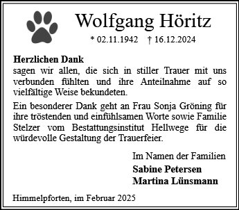 Wolfgang Höritz