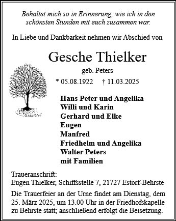 Gesche Thielker