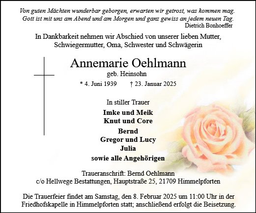 Annemarie Oehlmann