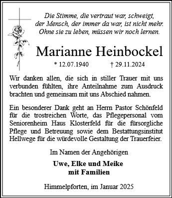 Marianne Heinbockel