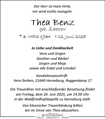 Thea Benz