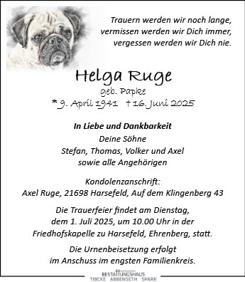 Helga Ruge