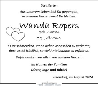 Wanda Ropers