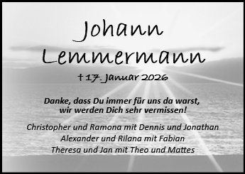 Johann Lemmermann