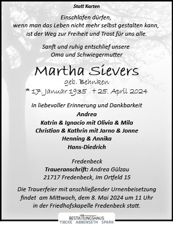 Martha Sievers