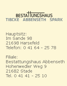 Bestattungshaus Tibcke & Spark