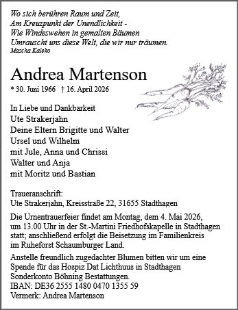 Andrea Martenson