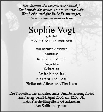 Sophie Vogt