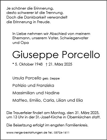 Giuseppe Porcello