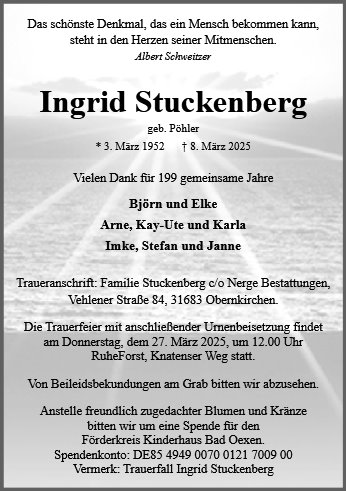 Ingrid Stuckenberg
