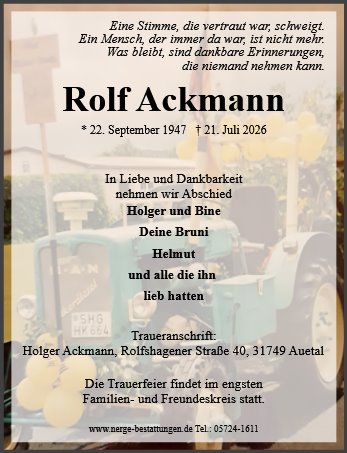 Rolf Ackmann