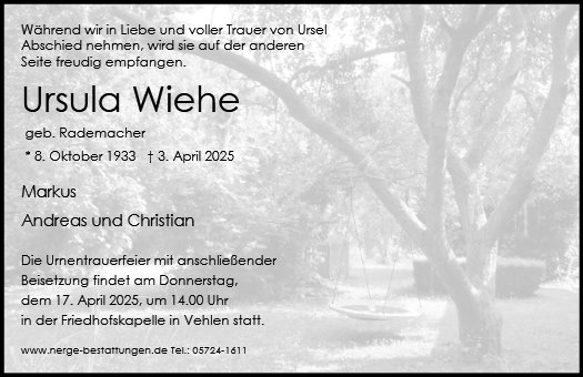 Ursula Wiehe