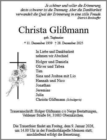 Christa Glißmann