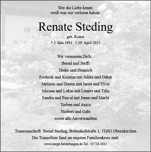 Renate Steding