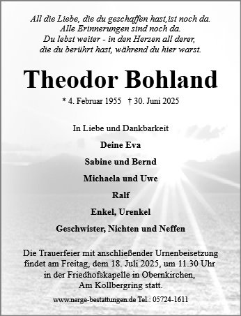 Theodor Bohland