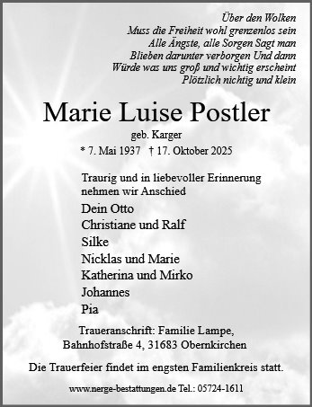 Marie Luise Postler
