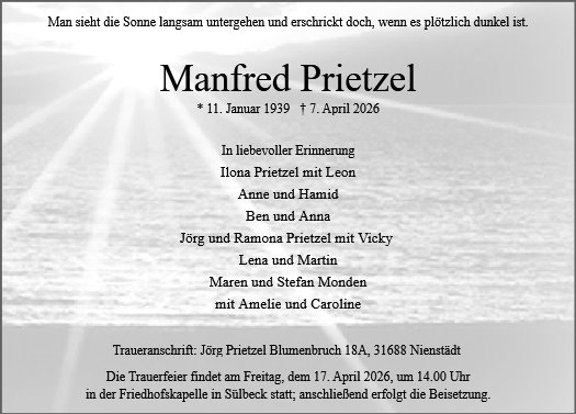 Manfred Prietzel