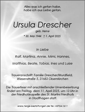 Ursula Drescher