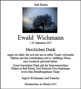 Ewald Wichmann
