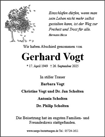 Gerhard Vogt