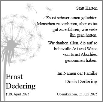 Ernst Dedering