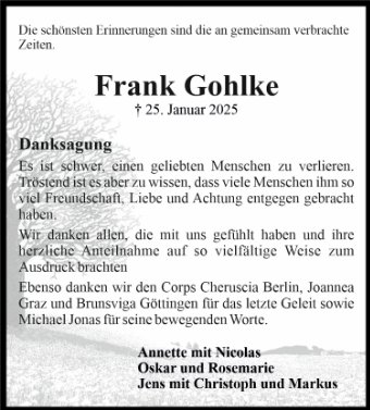 Frank Michael Gohlke