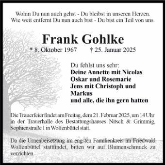 Frank Michael Gohlke