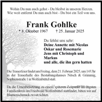 Frank Michael Gohlke