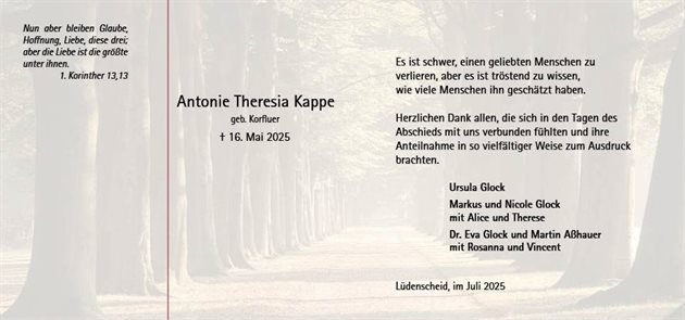Antonie Kappe