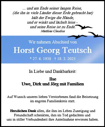 Horst Georg Teutsch