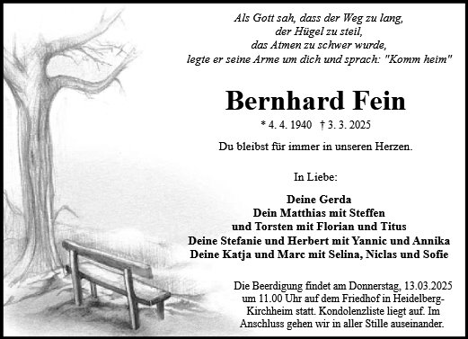 Bernhard Fein