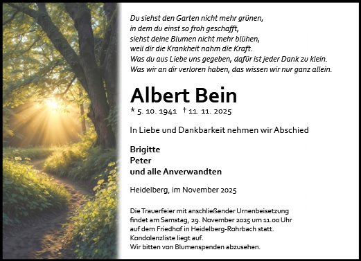 Albert Bein