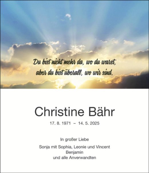 Christine Bähr
