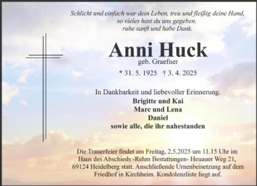 Anna Huck
