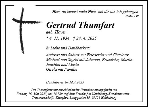 Gertrud Thumfart