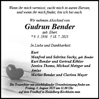 Gudrun Bender