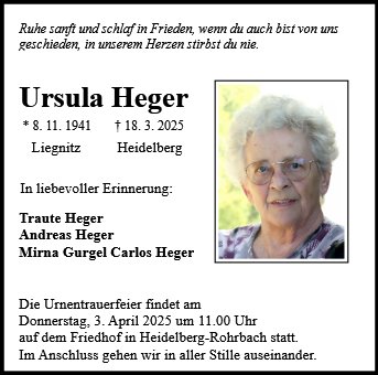 Ursula Heger