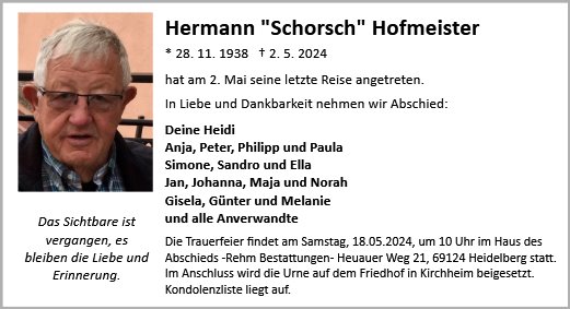 Hermann Hofmeister