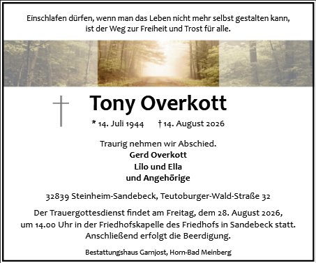 Tony Overkott