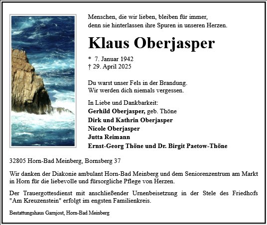 Klaus Oberjasper