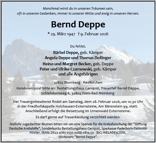 Bernd Deppe
