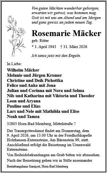 Rosemarie Mäcker