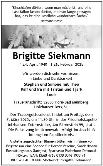 Brigitte Siekmann