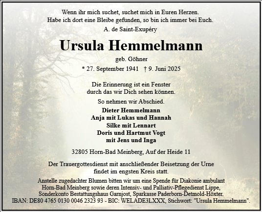 Ursula Hemmelmann